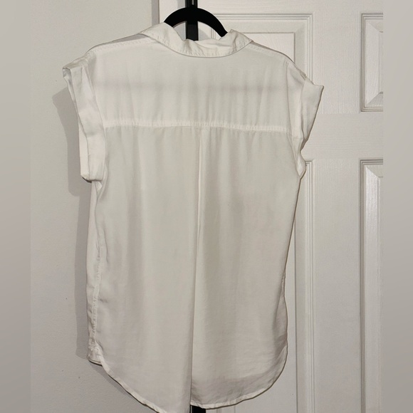 Calvin Klein Jeans White Button Down Shirt size Small - Picture 2 of 8